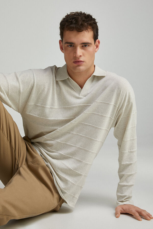 Springfield Jersey estructura cuello resort blanco