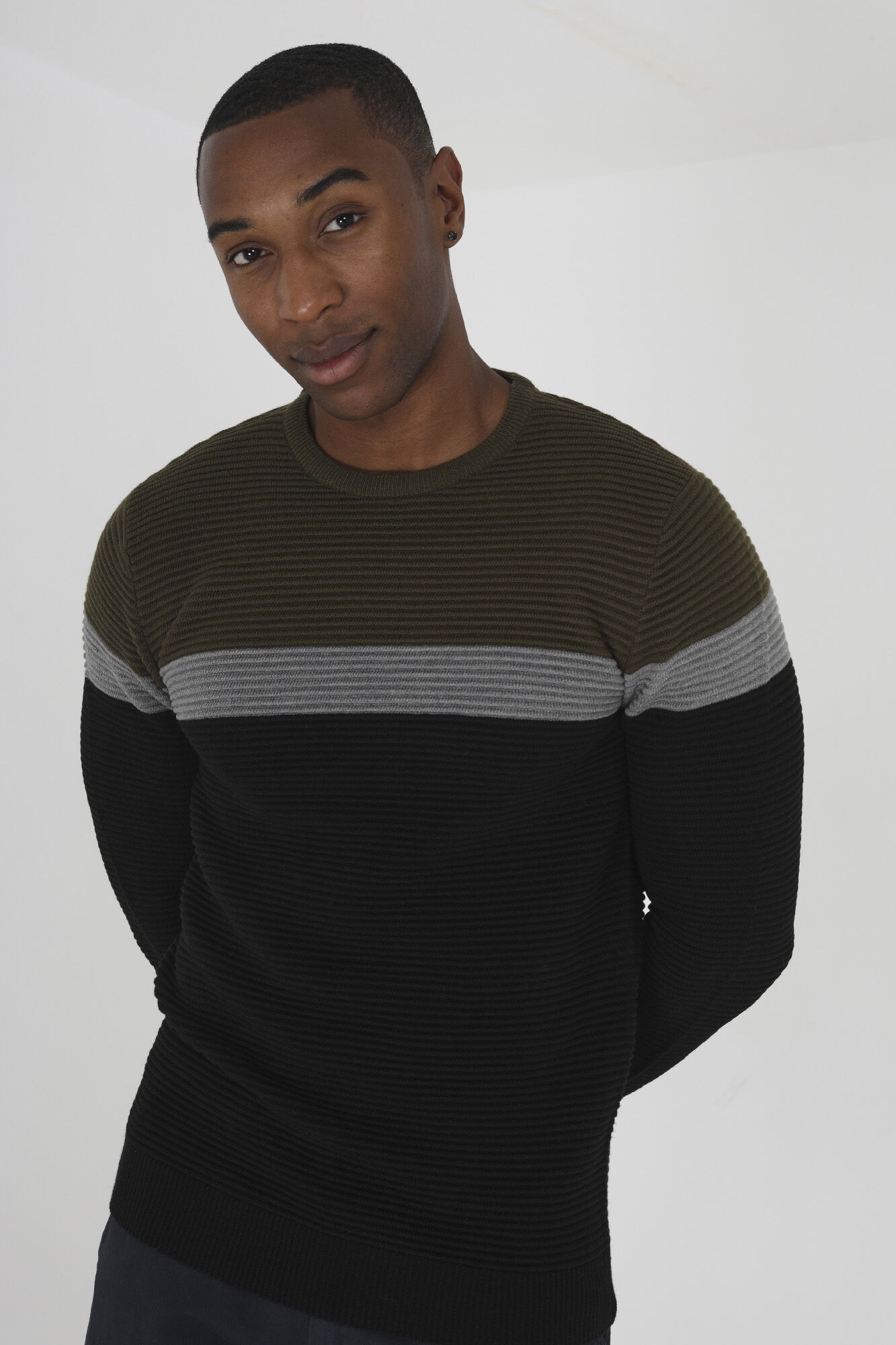 Brave Soul Jersey panelado con canal&eacute;