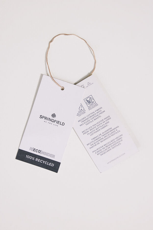 Springfield Jersey torzal cuello smoking gris