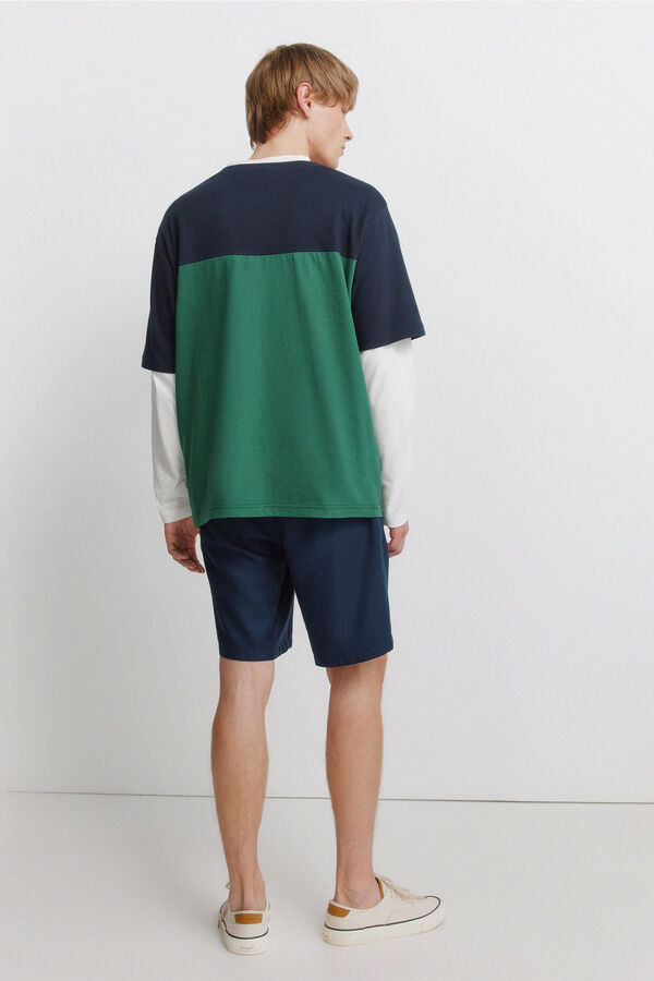 Springfield Bermuda ligera comfort fit azul