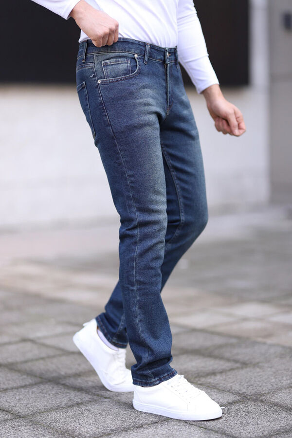 Trendyol Pantal&oacute;n vaquero regular azul