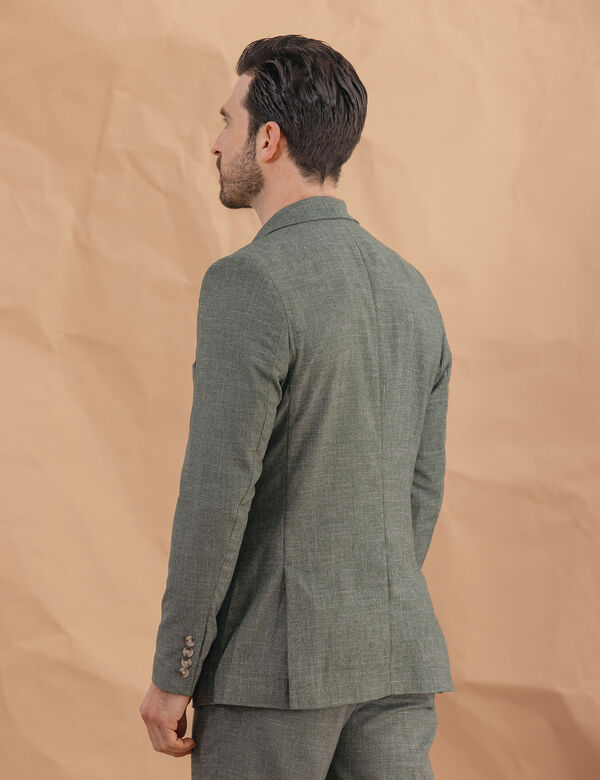 Celopman Chaqueta de traje verde