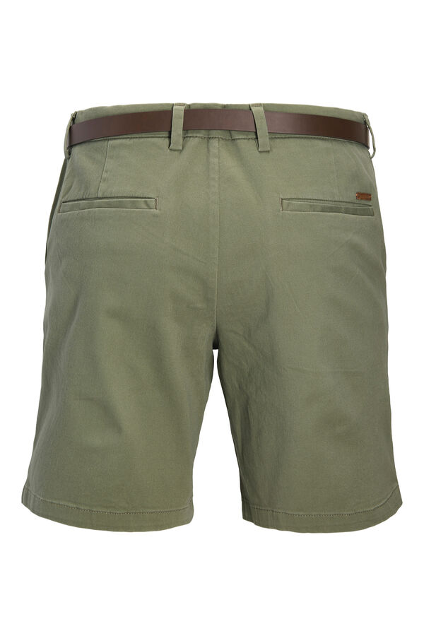 Jack & Jones Bermuda chino cinturon verde