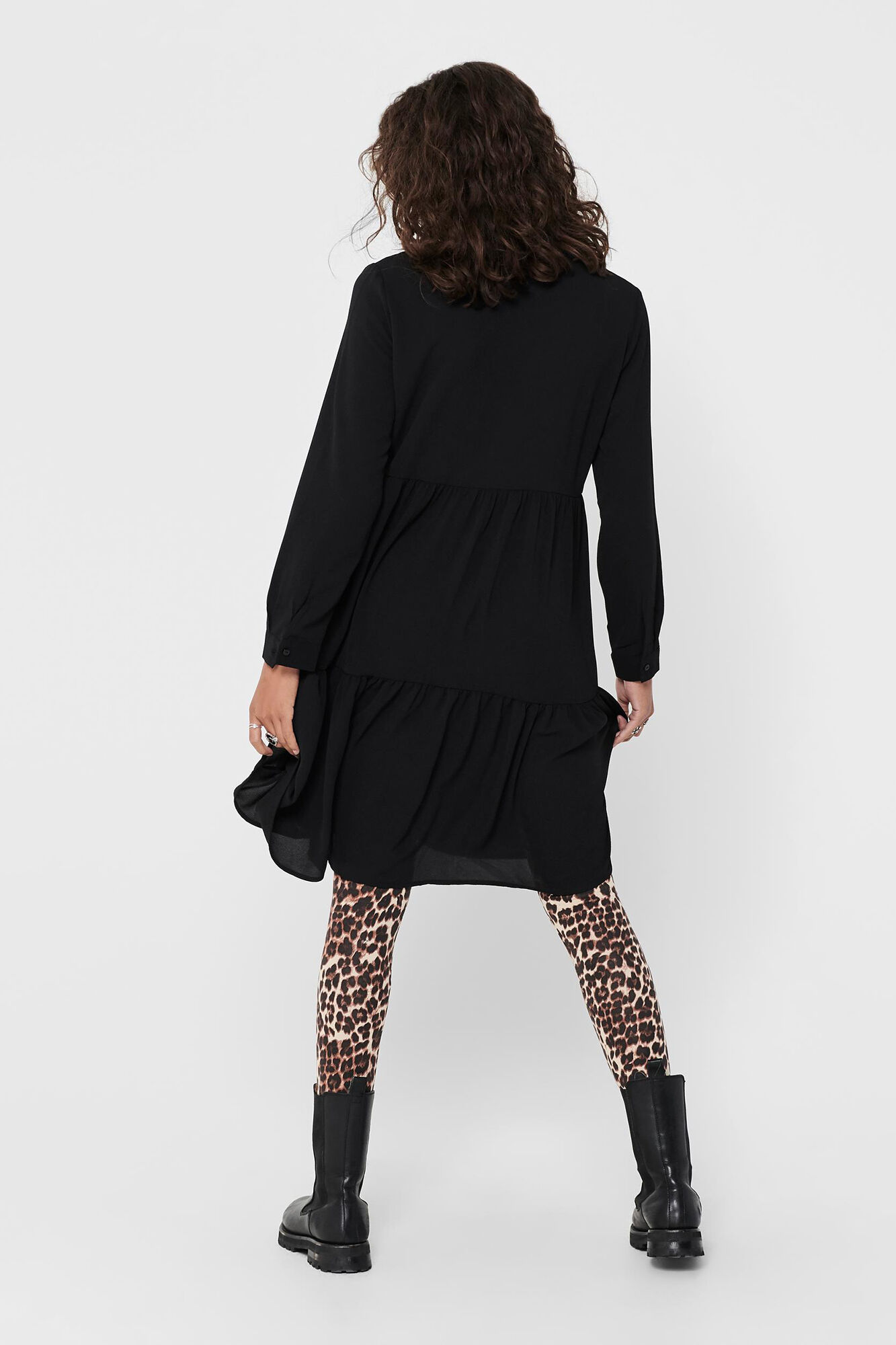 JDY Vestido camisero midi