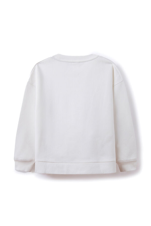 Springfield Kids Sudadera limones ni&ntilde;a blanco