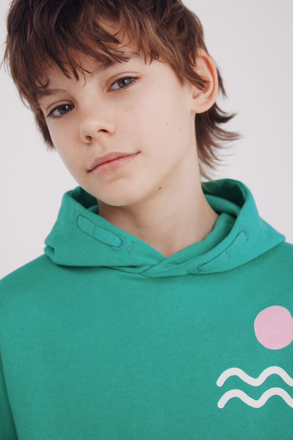 Springfield Kids Moletom Palmeiras Menino verde