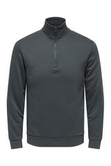 Only & Sons Sudadera con cremallera gris