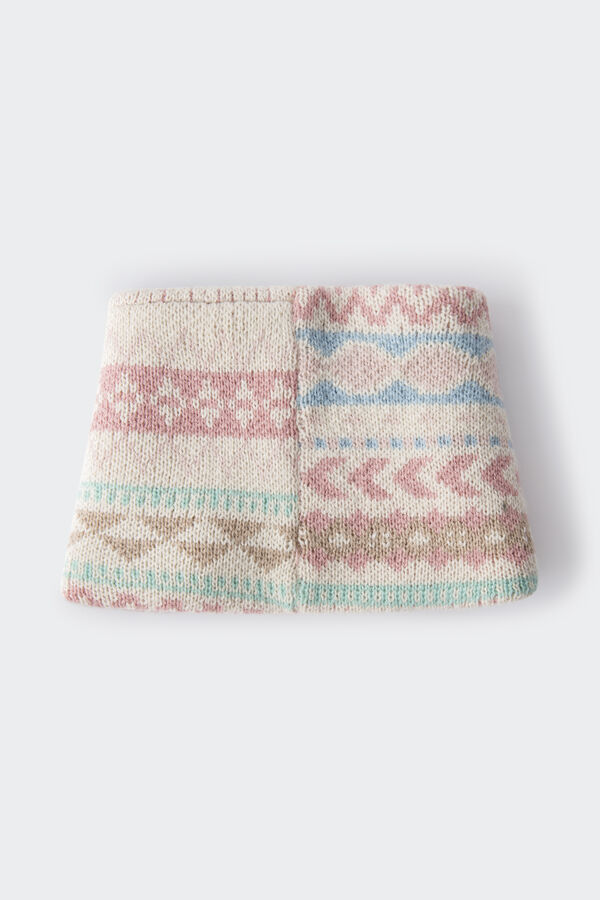 Springfield Kids Bufanda jacquard ni&ntilde;a nude