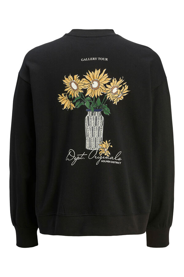 Jack & Jones Sudadera oversize negro