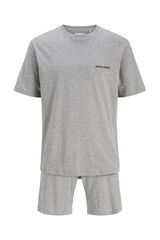 Jack & Jones Junior Conjunto de pijama em malha cinzento