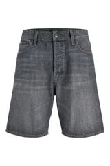 Jack & Jones Bermuda denim relaxed fit lavado gris