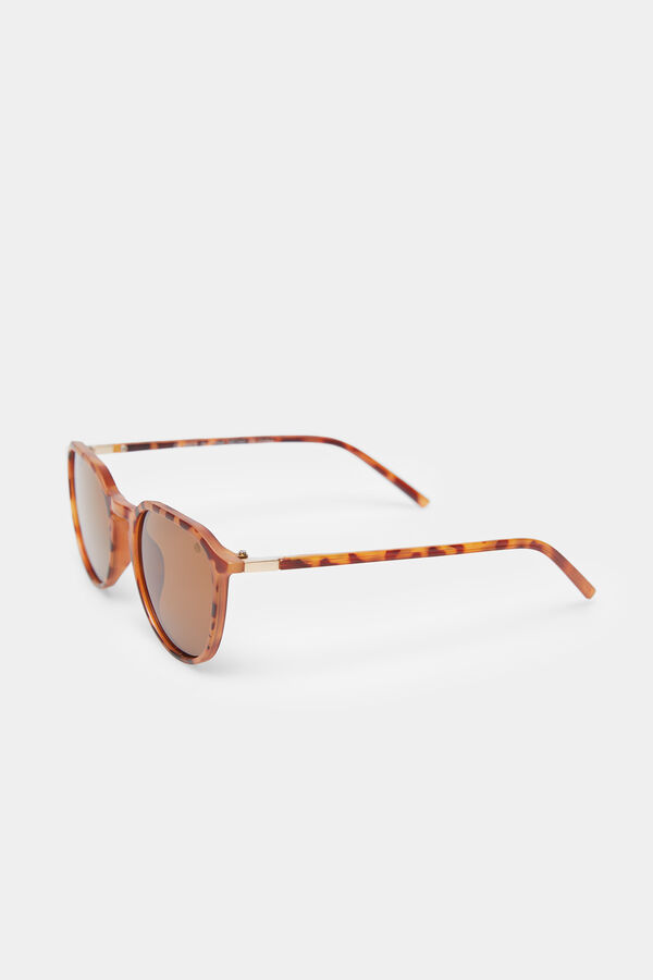 Springfield Gafas de sol efecto carey kaki