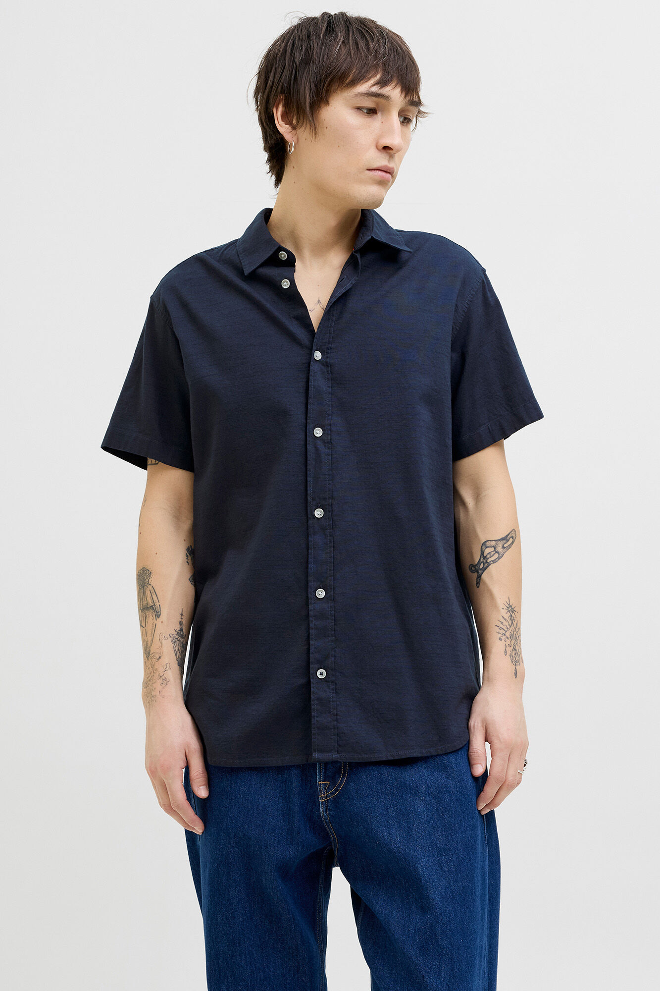 Jack & Jones Camisa manga corta relaxed fit