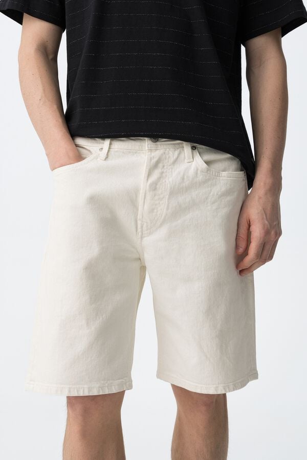 Tiffosi Bermudas relaxed fit bege