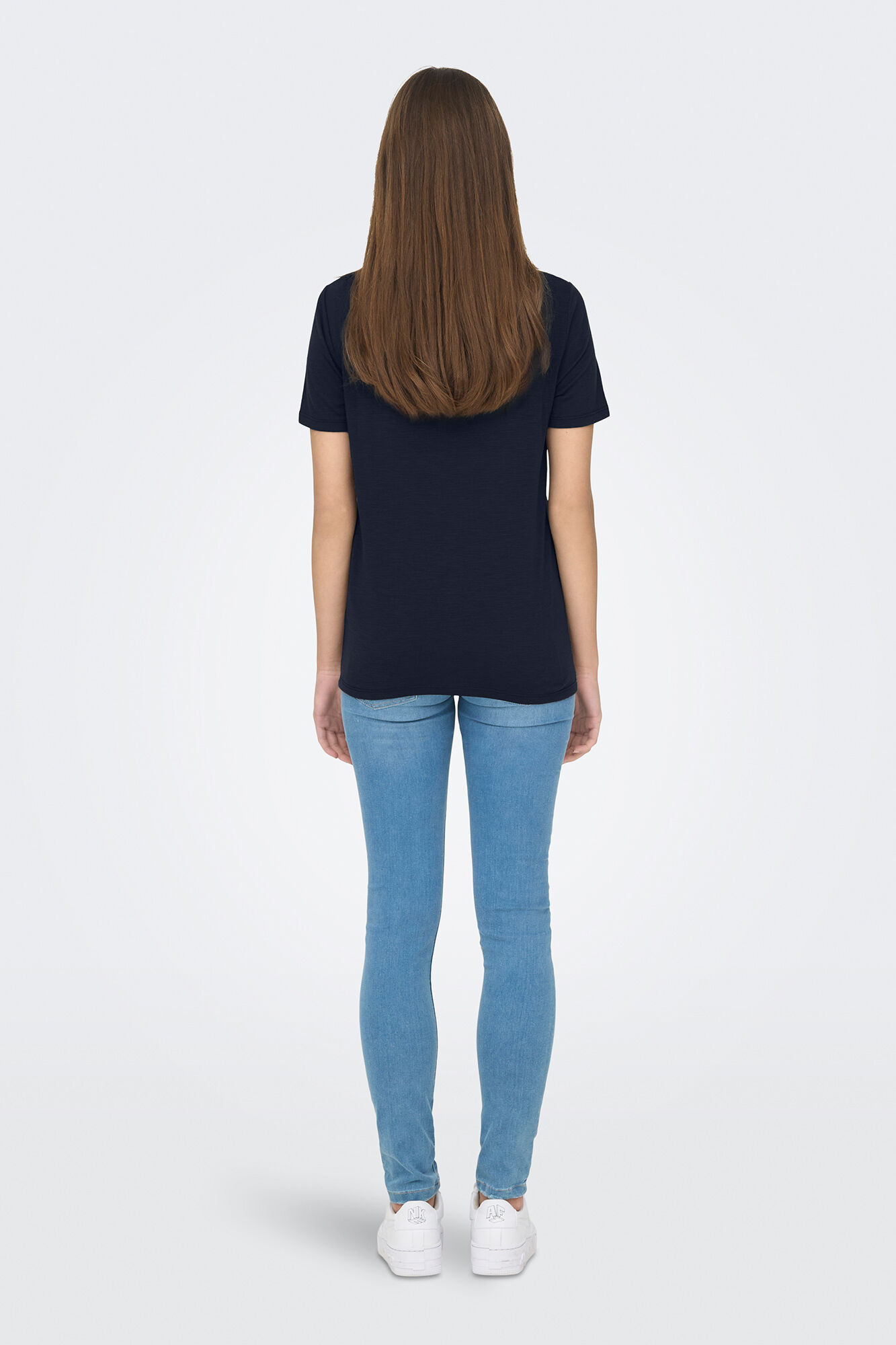 JDY Camiseta de renda renda manga curta