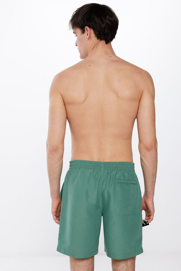 Springfield Ba&ntilde;ador liso logo verde