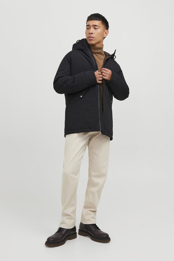Jack & Jones Chaqueta acolchada cuello alto verde