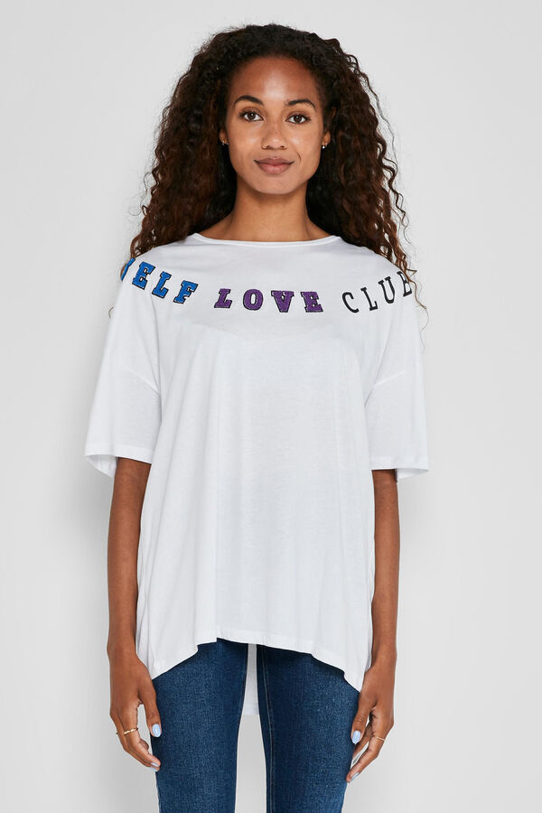 Springfield T-shirt oversize  branco