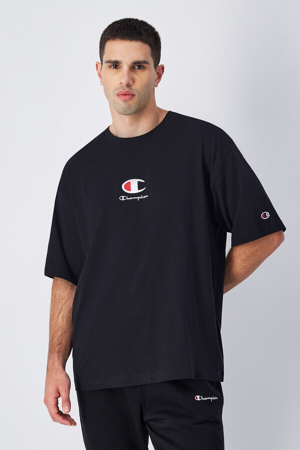 Champion Camiseta cuello caja negro