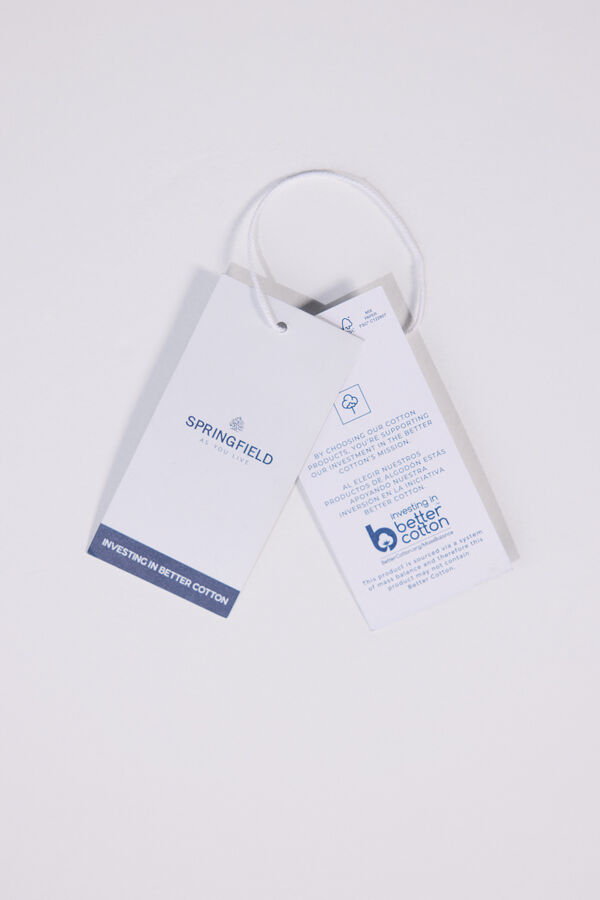 Springfield Chaleco vaquero azul