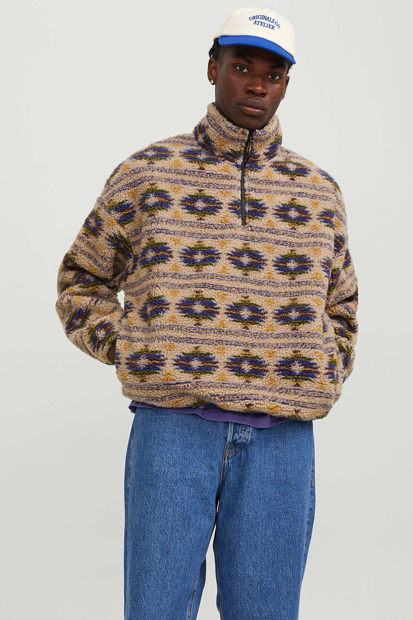 Jack & Jones Sudadera teddy