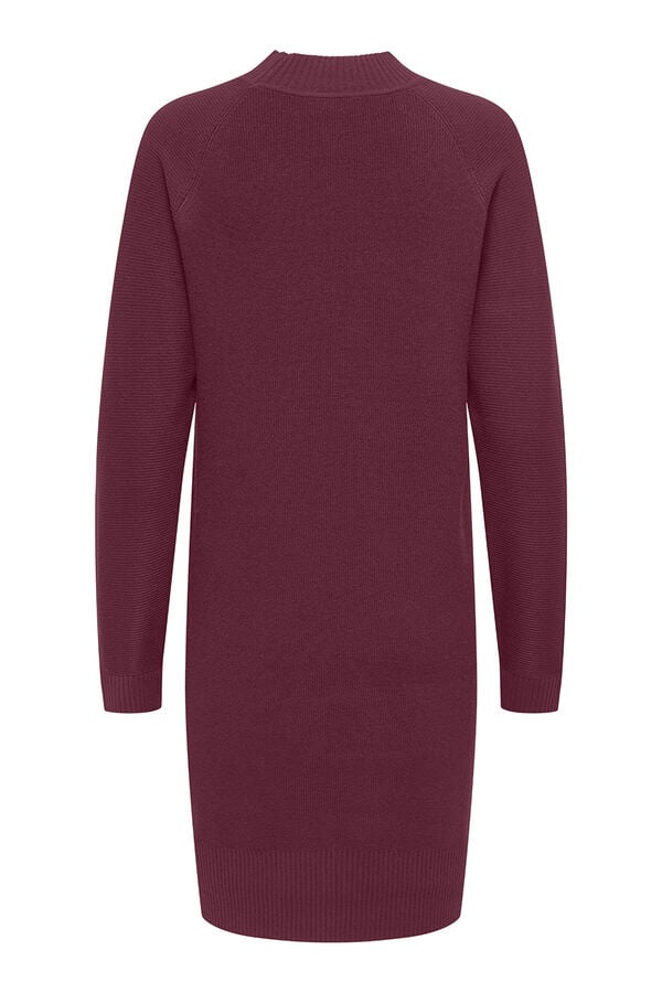 JDY Vestido curto de malha rosa