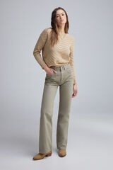 Springfield Bot&iacute;n de piel kaki