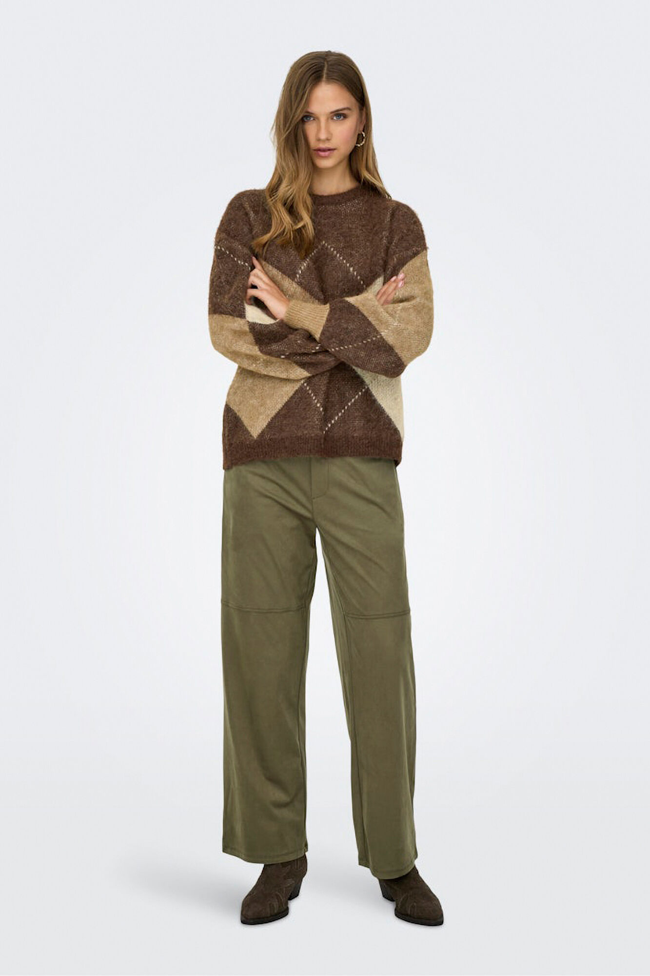 Only Camisola Argyle