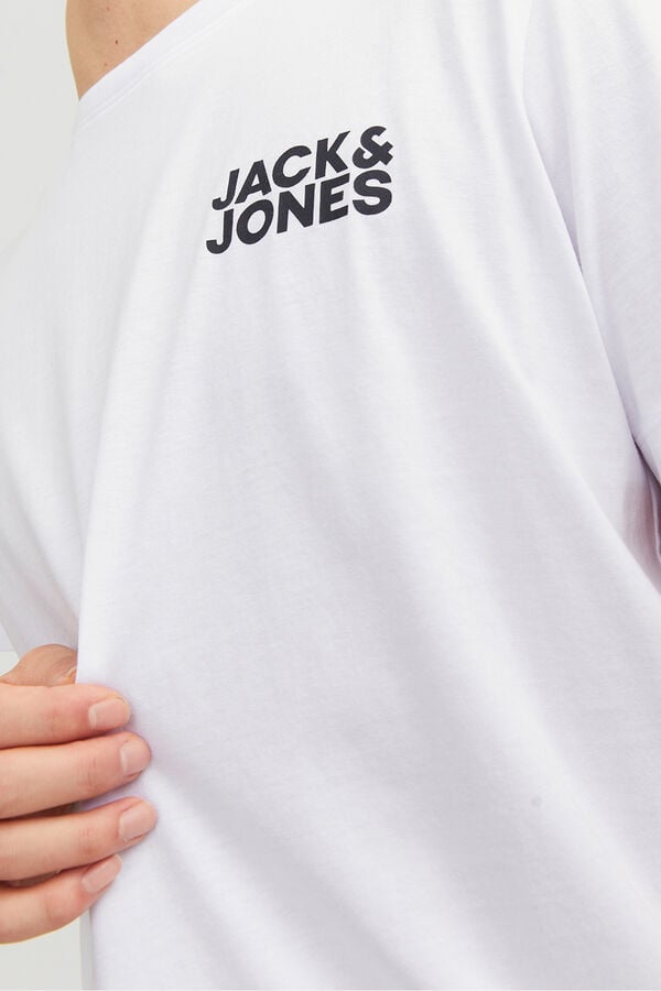 Jack & Jones T-shirt básica logo estampado