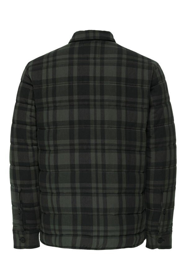 Only & Sons Sobrecamisa manga larga negro