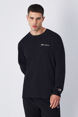 Champion T-shirt manga comprida preto