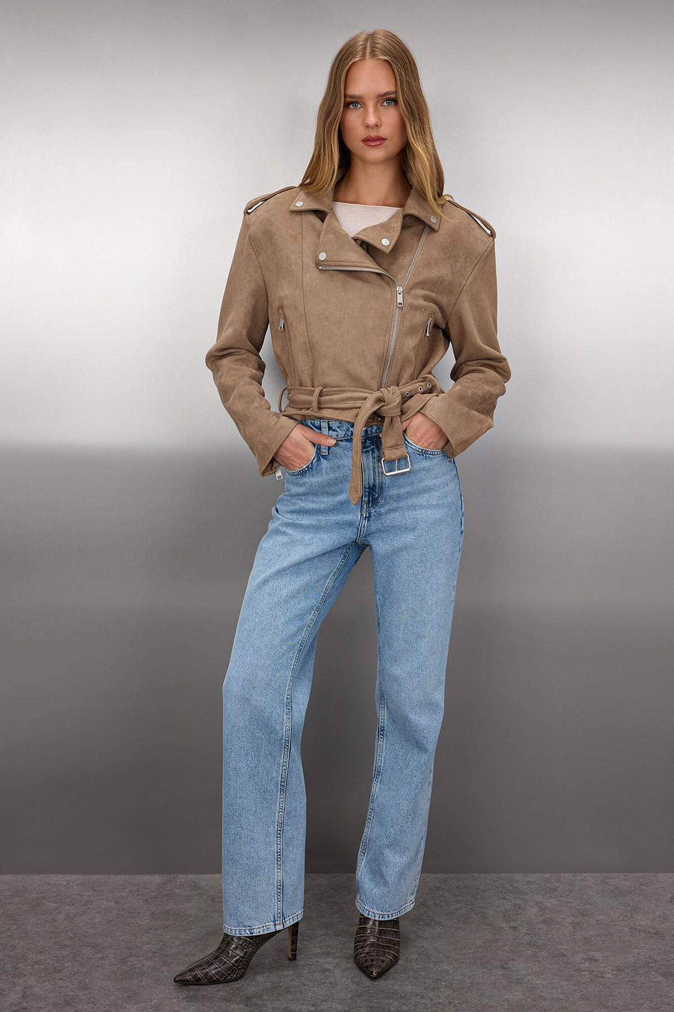 Trendyol Casaco biker