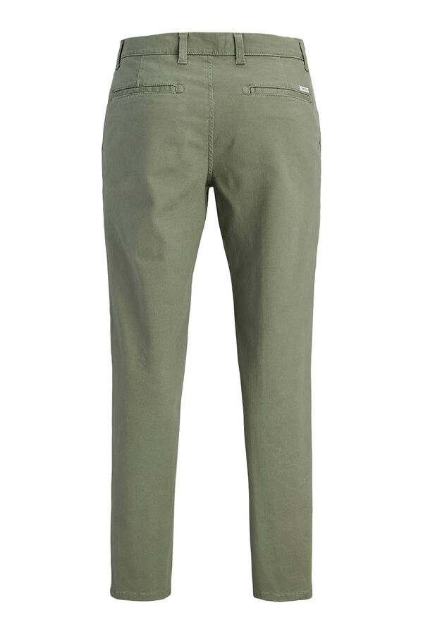 JJ REBEL Cal&ccedil;as chino slim fit verde
