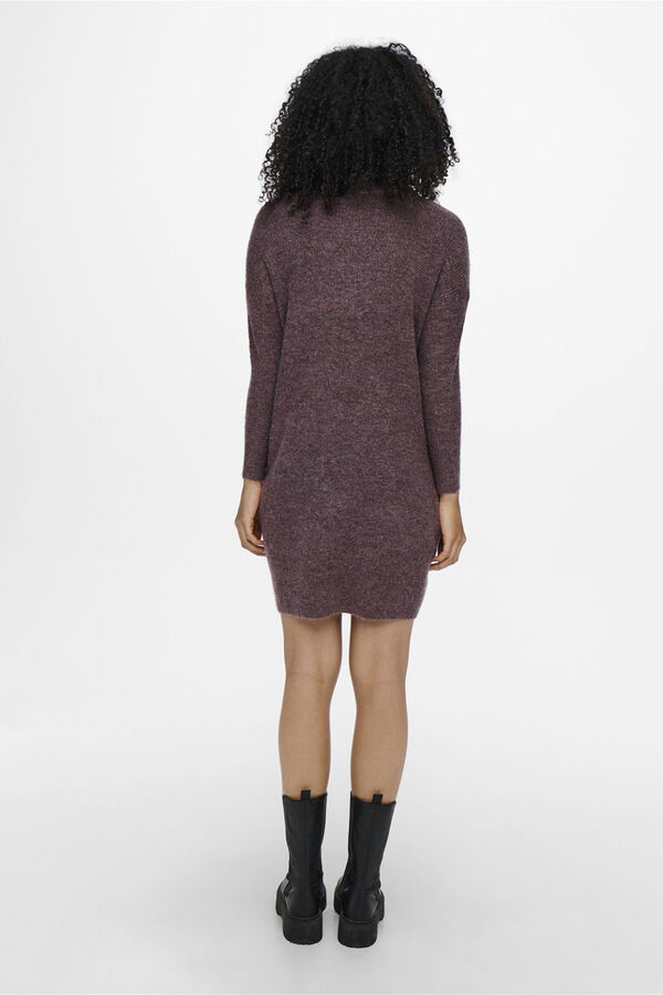 Only Vestido corto de punto rosa