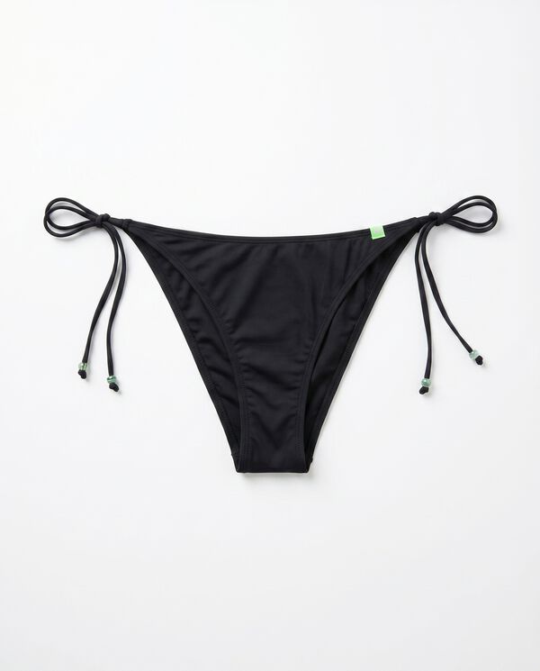 HI&BYE Braga bikini tiras negra negro