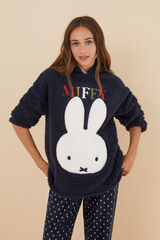 Women'secret Pijama polar Miffy azul azul