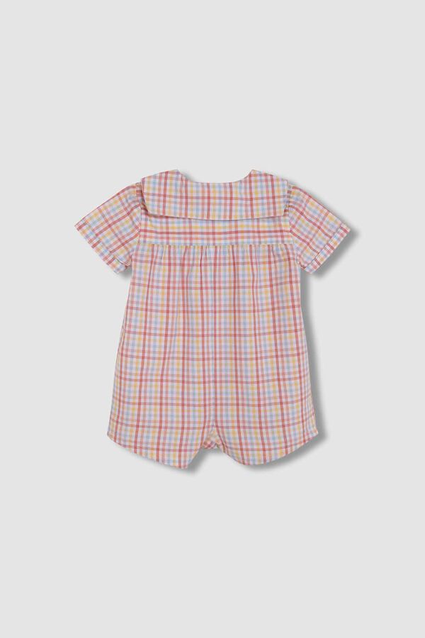 Gocco Pijama cuadros blanco blanco