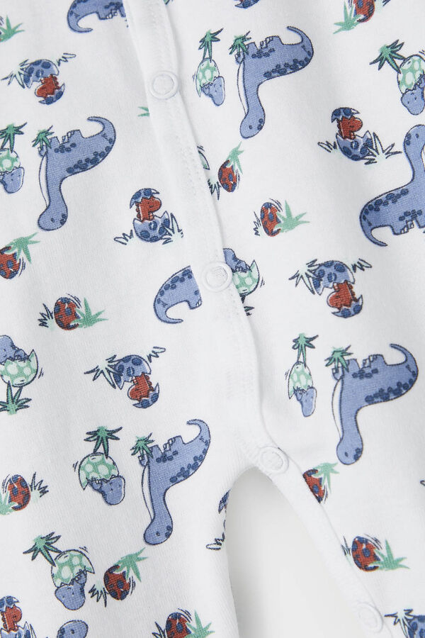 Name it Pack de dos pijamas enteros de bebé gris