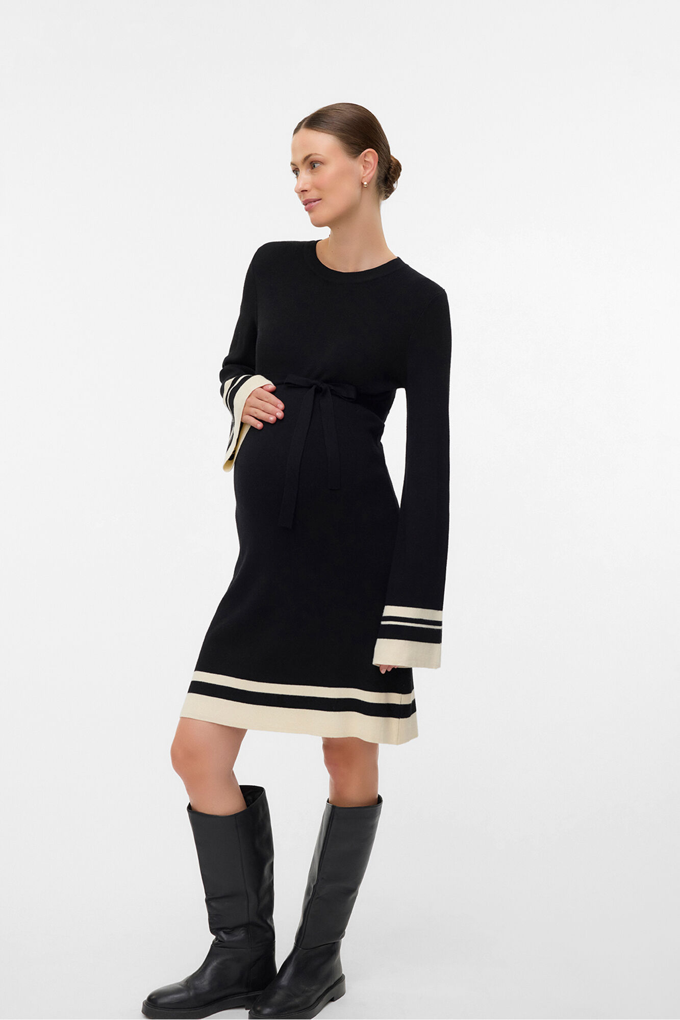 Mamalicious Vestido de maternity em malha 