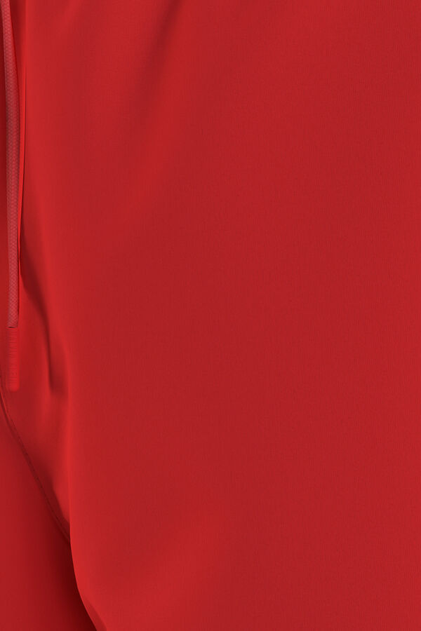 Calvin Klein Ba&ntilde;ador de largo medio con cord&oacute;n  rojo