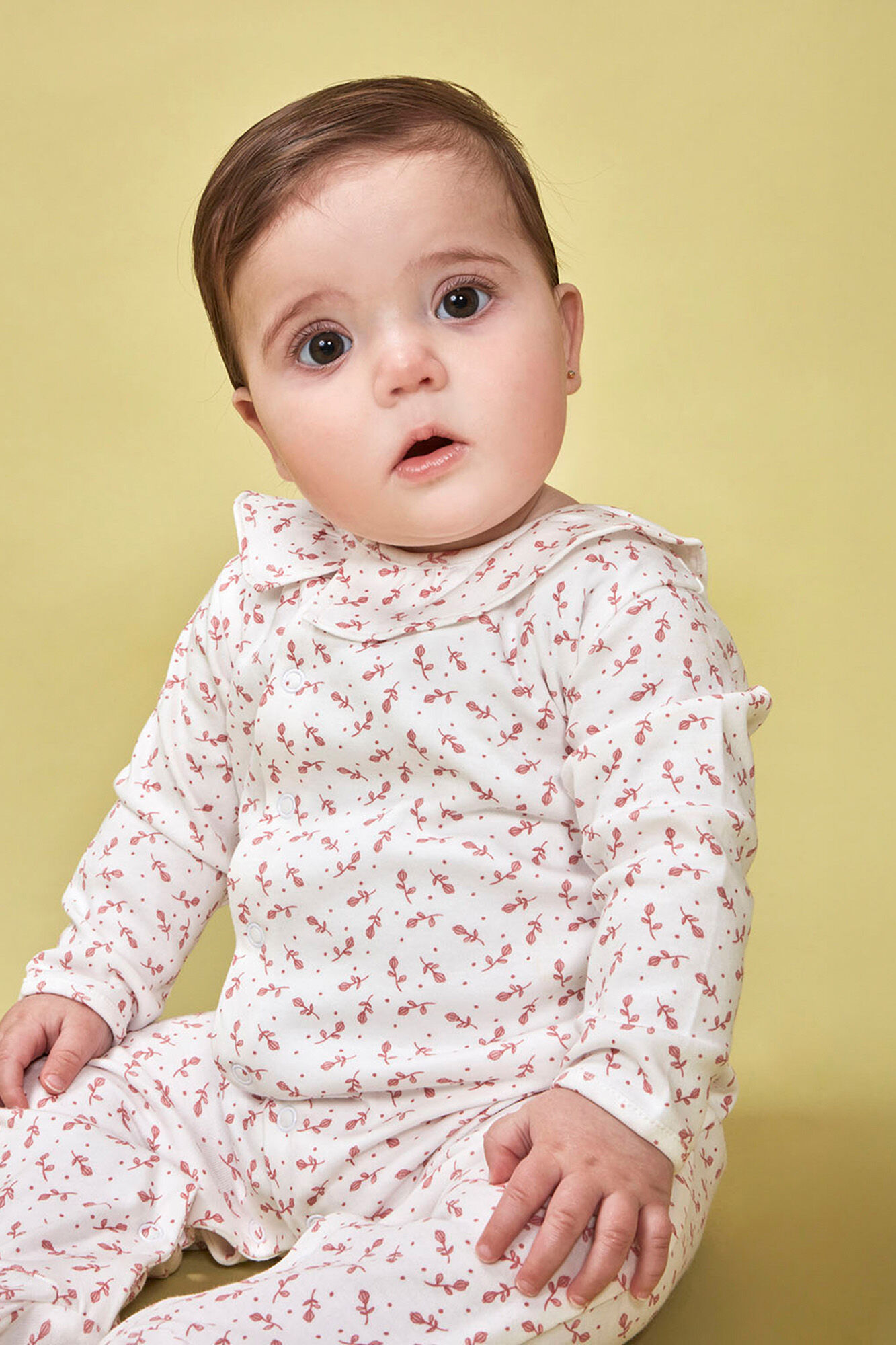 Gocco Pijama estampado florecitas rosa