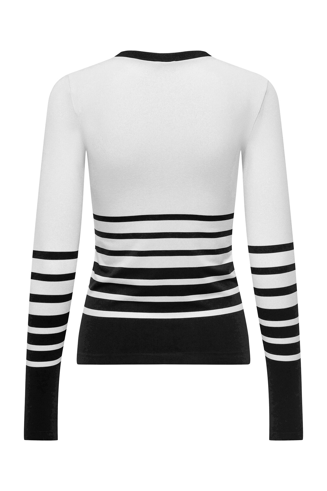 Only Play Camiseta manga larga a rallas sin costuras