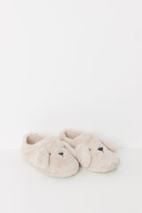 Women'secret Zapatillas casa 3D perro peluche marr&oacute;n