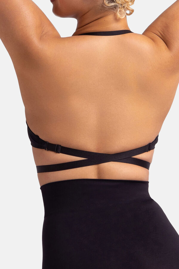 Dorina Suti&atilde; cai-cai com enchimento preto