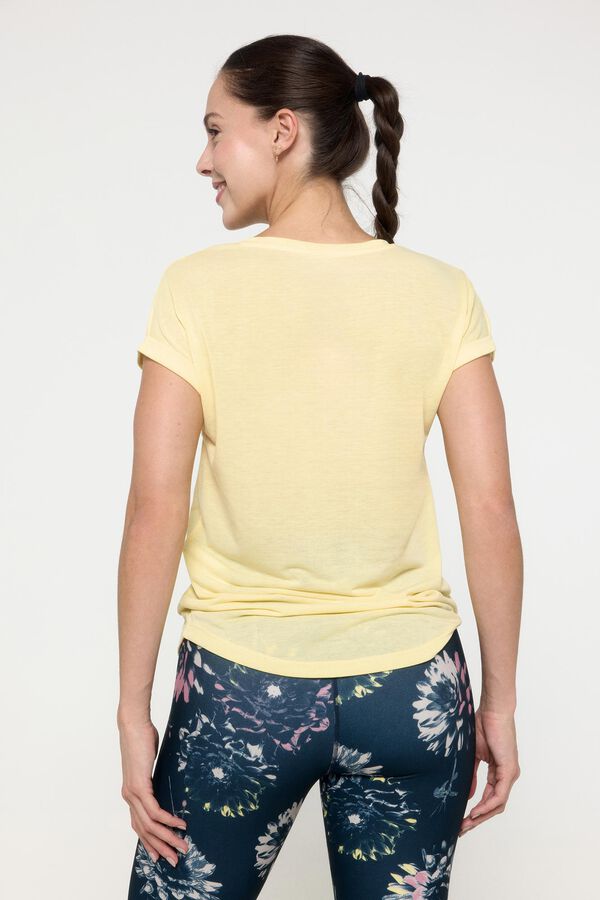 Only Play Camiseta de manga corta loose fit amarillo