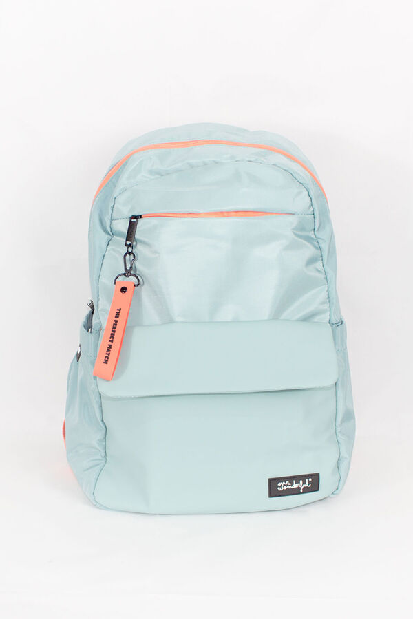 Mr. Wonderful Mochila azul The perfect match estampado