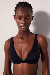Penti Top de bikini halter negro negro