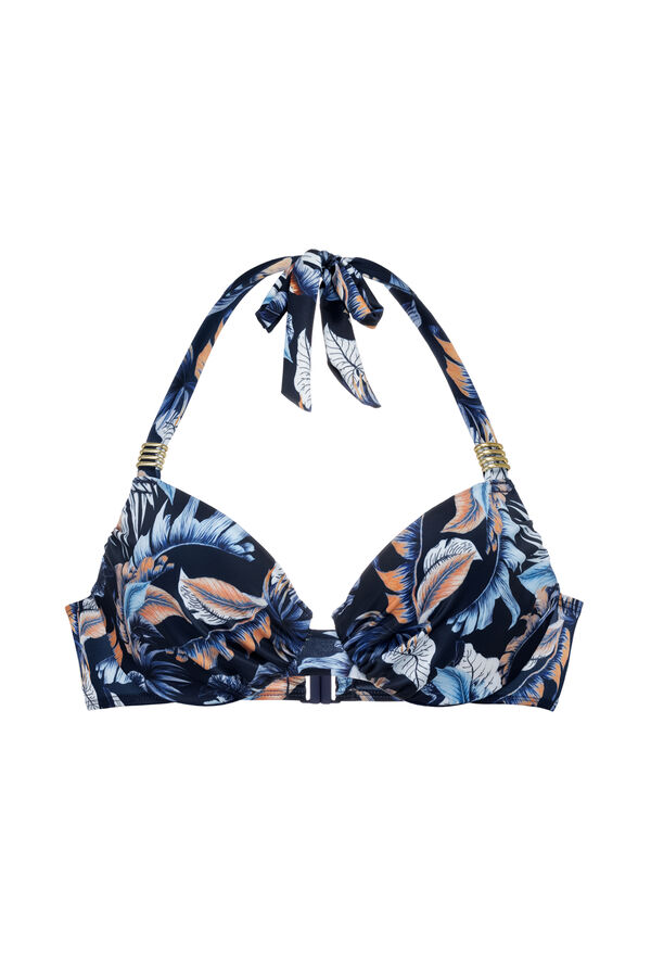 Dorina Top de bikini push-up Tasmania azul