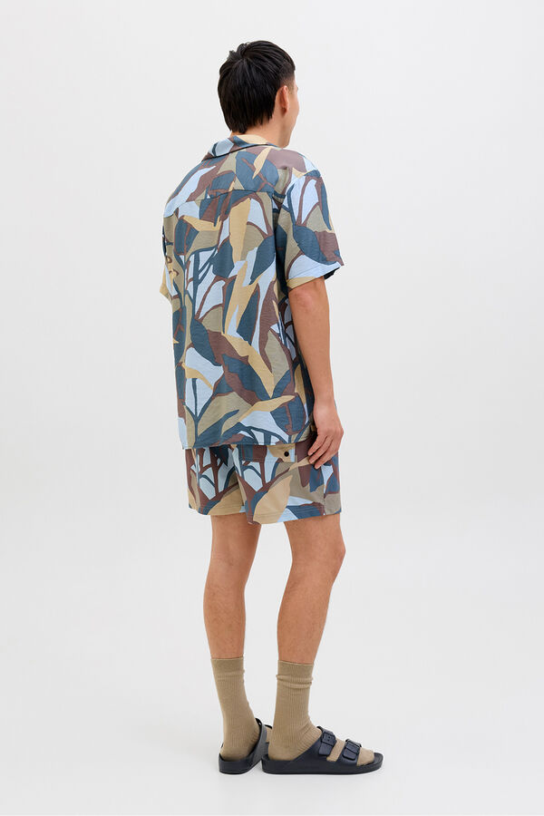 Jack & Jones Bañador estampado gris