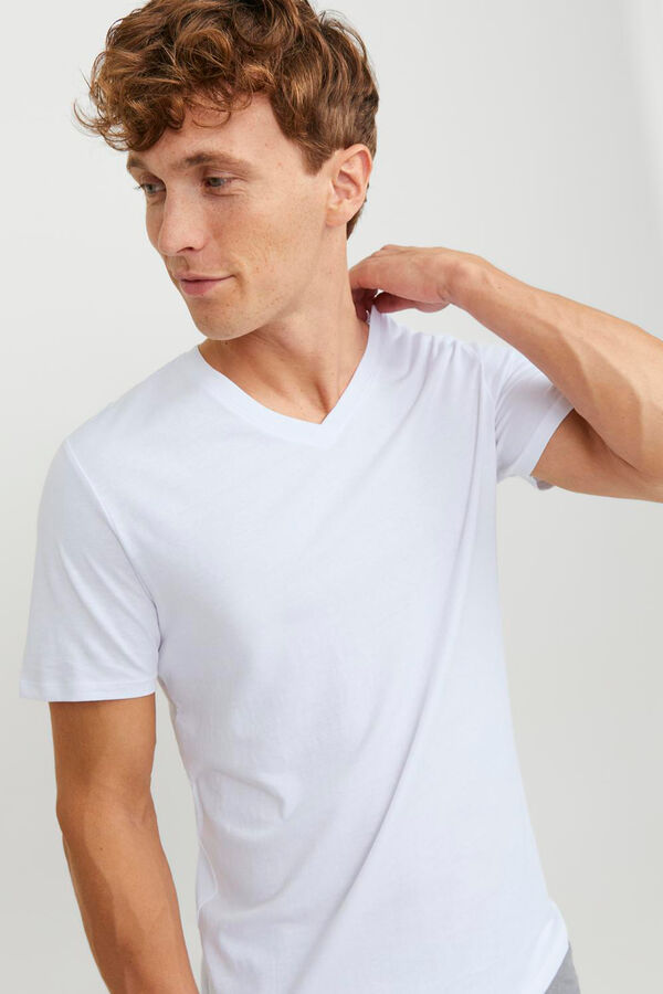 Jack & Jones Pack 2 camisetas regular fit blanco